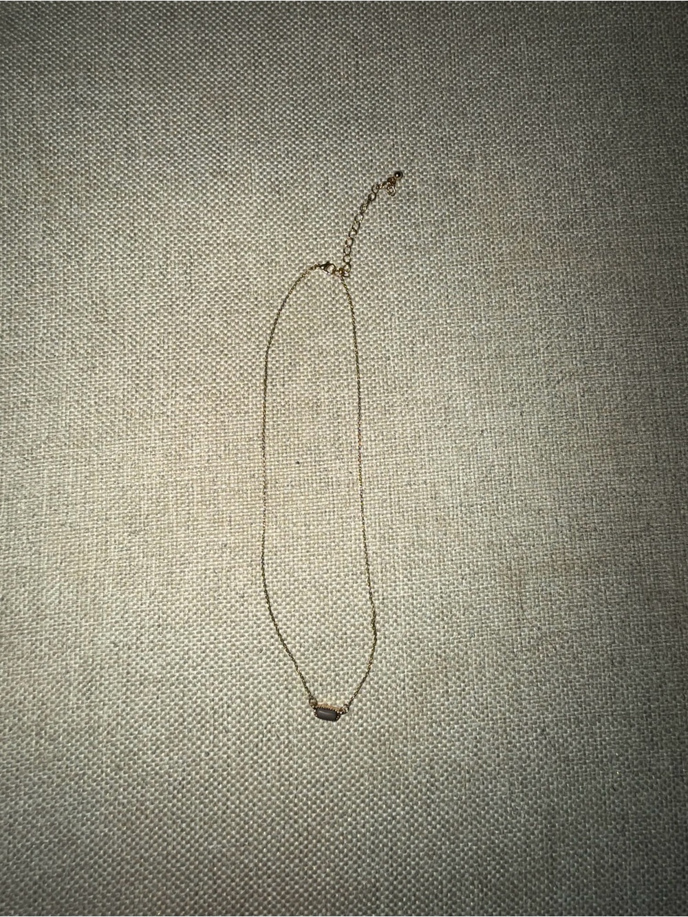Delicate Gold Bar Pendant Necklace - Women's Jewelry